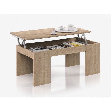 Mesa de Centro Elevable Roble Canadian