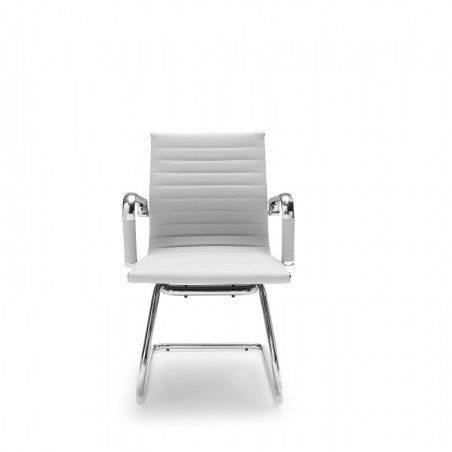 Silla confidente Oficina Smat Ecopiel Varios Colores