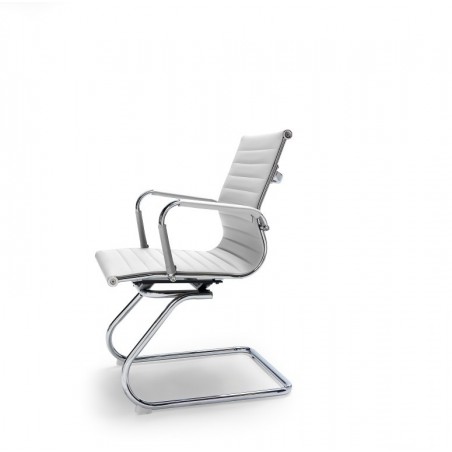 Silla confidente Oficina Smat Ecopiel Varios Colores