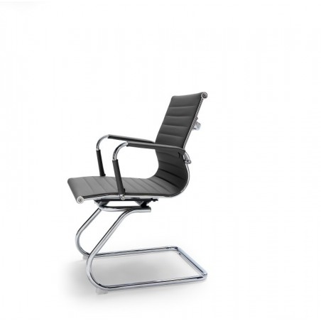 Silla confidente Oficina Smat Ecopiel Varios Colores