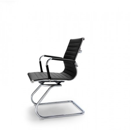 Silla confidente Oficina Smat Ecopiel Varios Colores