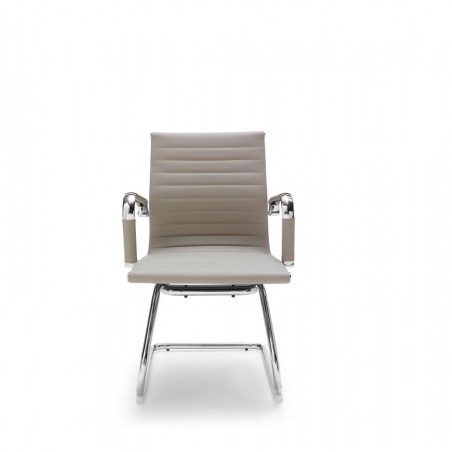 Silla confidente Oficina Smat Ecopiel Varios Colores