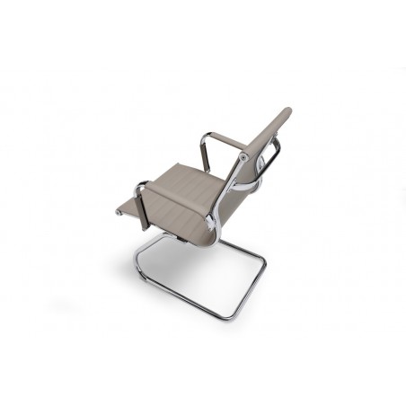 Silla confidente Oficina Smat Ecopiel Varios Colores