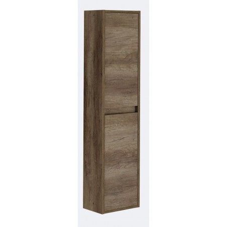 Columna Baño 2 Puertas Dakota Color Nogal