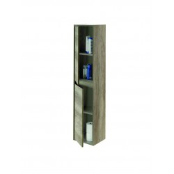 Columna Baño 2 Puertas Dakota Color Nogal
