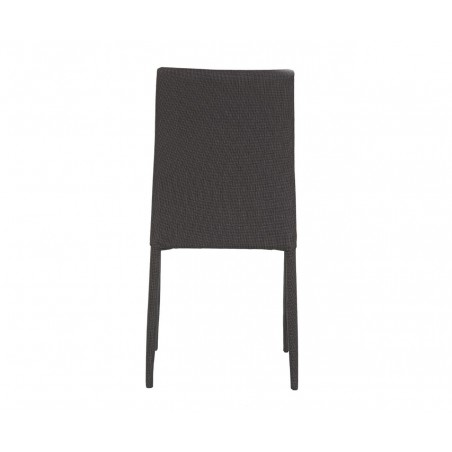 Silla Comedor Tapizada Vigo Gris Oscuro