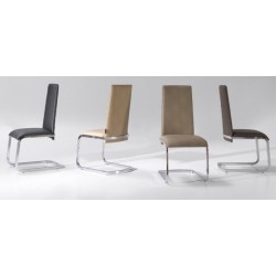 Silla Comedor Vera Eco Cuero - Varios Colores