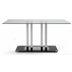 Mesa Comedor Modelo Trinidad Cristal 150x190 