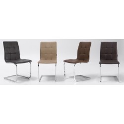 Silla de Comedor Tenesse Eco Cuero