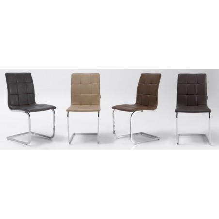 Silla de Comedor Tenesse Eco Cuero