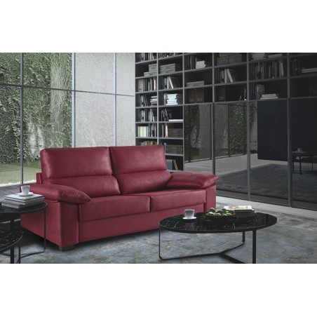 Sofá Cama 3 Plazas Sistema Italiano Modelo Roxana