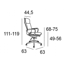 Sillón Oficina Dirección Modelo Máximo