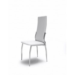 Silla Comedor Estructura Cromada Modelo Scen - Varios Colores