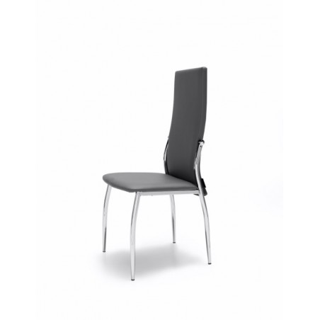 Silla Comedor Estructura Cromada Modelo Scen - Varios Colores
