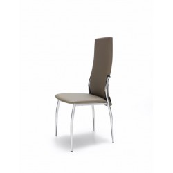 Silla Comedor Estructura Cromada Modelo Scen - Varios Colores