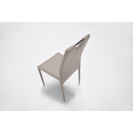 Silla Romina Tapizada Ecopiel Varios Colores