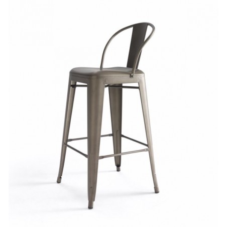 Taburete Alto Diseño Industrial Modelo Rodas