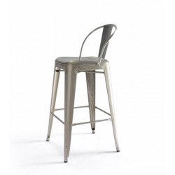 Taburete Alto Diseño Industrial Modelo Rodas