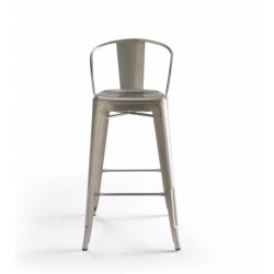 Taburete Alto Diseño Industrial Modelo Rodas