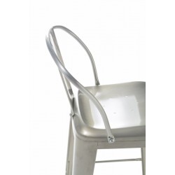 Taburete Alto Diseño Industrial Modelo Rodas