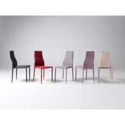 Silla Tapizada Pandora Tejido - Varios Colores