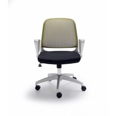Silla Oficina Modelo Alien Estructura Blanca