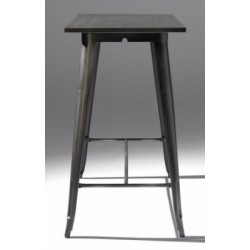 Mesa Alta Bar Montana Industrial 120x60