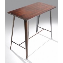 Mesa Alta Bar Montana Industrial 120x60