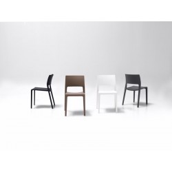 Silla Polipropileno Colores Modelo Merlin