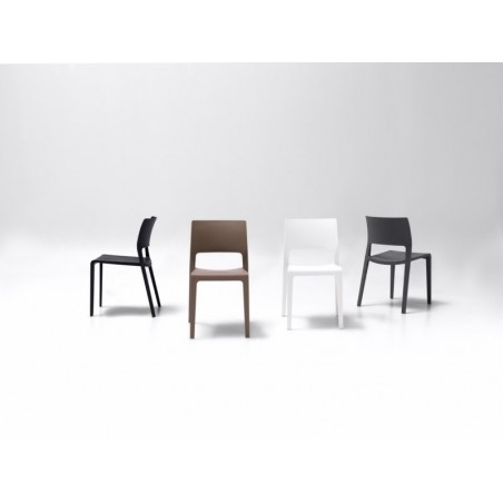 Silla Polipropileno Colores Modelo Merlin