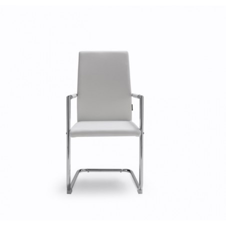 Sillón Confidente Oficina Eco Piel Modelo Evolution -  Varios colores