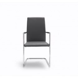 Sillón Confidente Oficina Eco Piel Modelo Evolution -  Varios colores