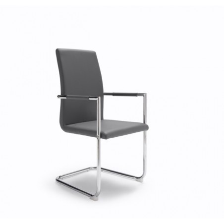 Sillón Confidente Oficina Eco Piel Modelo Evolution -  Varios colores