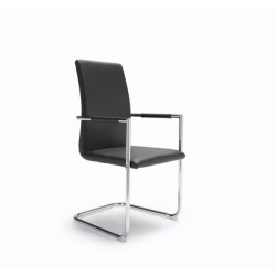 Sillón Confidente Oficina Eco Piel Modelo Evolution -  Varios colores