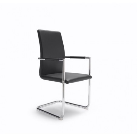 Sillón Confidente Oficina Eco Piel Modelo Evolution -  Varios colores