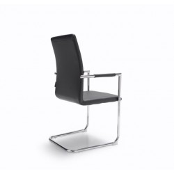 Sillón Confidente Oficina Eco Piel Modelo Evolution -  Varios colores