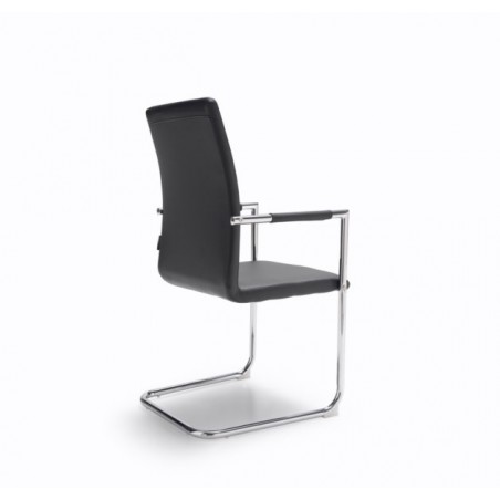 Sillón Confidente Oficina Eco Piel Modelo Evolution -  Varios colores