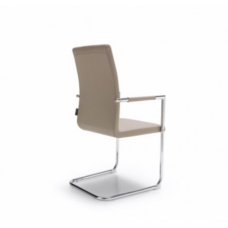 Sillón Confidente Oficina Eco Piel Modelo Evolution -  Varios colores
