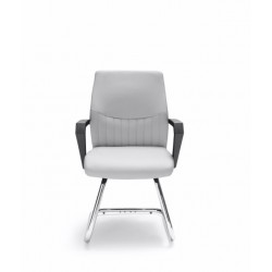 Sillón Confidente Oficina Ecopiel Modelo Kum - Varios Colores