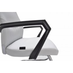 Sillón Confidente Oficina Ecopiel Modelo Kum - Varios Colores