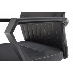 Sillón Confidente Oficina Ecopiel Modelo Kum - Varios Colores