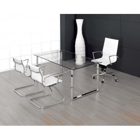 Sillón Confidente Oficina Modelo Clhoe - Varios Colores