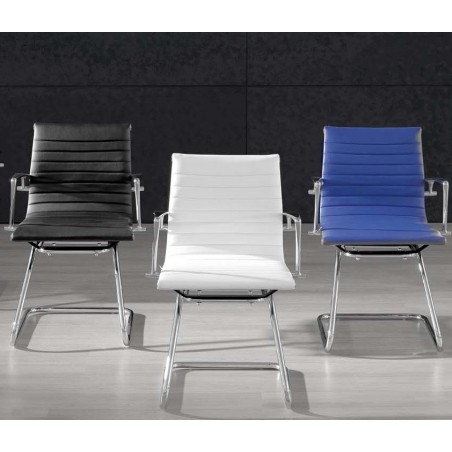 Sillón Confidente Oficina Modelo Clhoe - Varios Colores