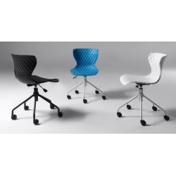 Silla Escritorio Diseño Modelo Lady Pepa - Varios Colores