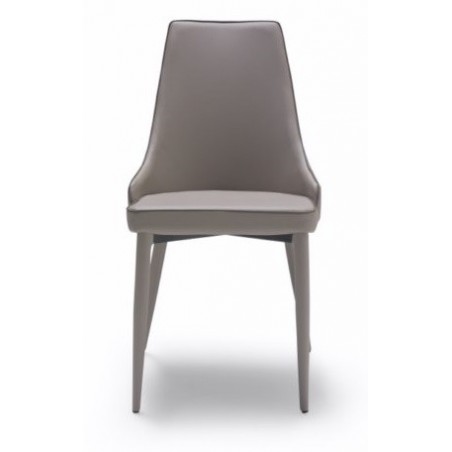 Silla Eco Piel Estilo Moderno Modelo Izan -  Varios Colores