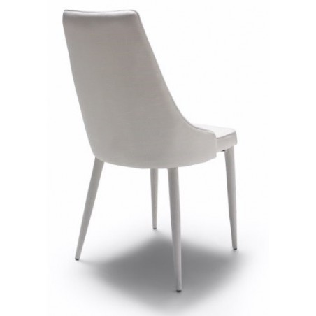 Silla Eco Piel Estilo Moderno Modelo Izan -  Varios Colores