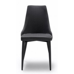 Silla Eco Piel Estilo Moderno Modelo Izan -  Varios Colores