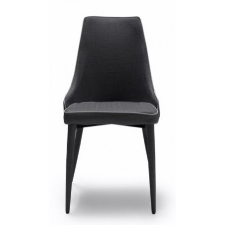 Silla Eco Piel Estilo Moderno Modelo Izan -  Varios Colores