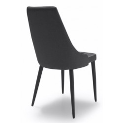 Silla Eco Piel Estilo Moderno Modelo Izan -  Varios Colores