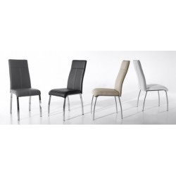 Silla de Comedor Eco Piel modelo Intruder - Varios Colores de Tapizado
